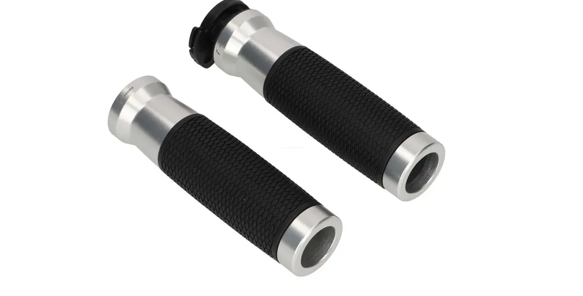 Pair Of Grips Rizoma Silver | Vespa Gts 125-300Cc 1