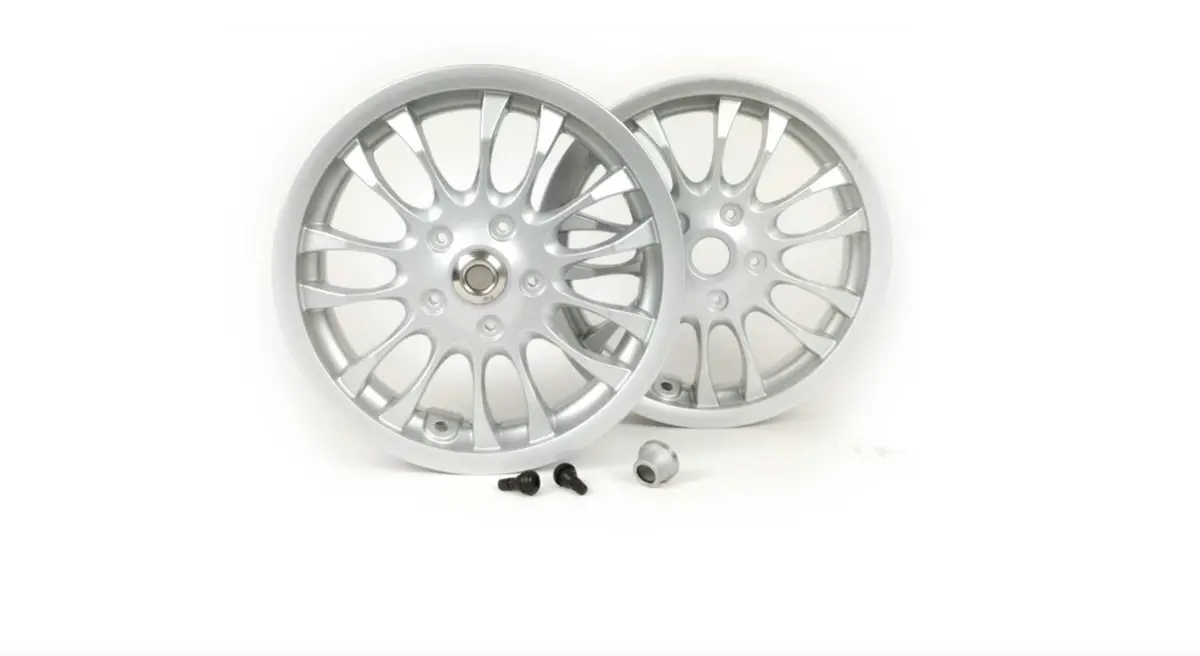 Rims Including Conversion Kit Piaggio Silver Grey | Vespa Gt/Gts/ Gtv/Gtl 125-300Cc 1