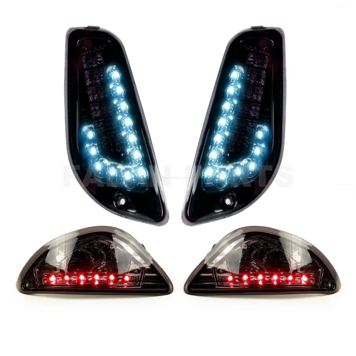 Power1 Turn Signal Kit Indicator Led Smoke | Vespa Sxl/Lx/Lxv /S 50-150 1