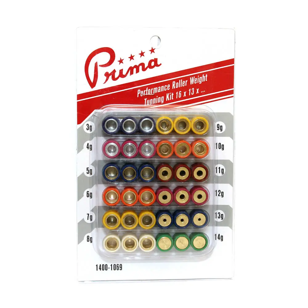 Prima Roller Weight Tuning Kit 16X13 1