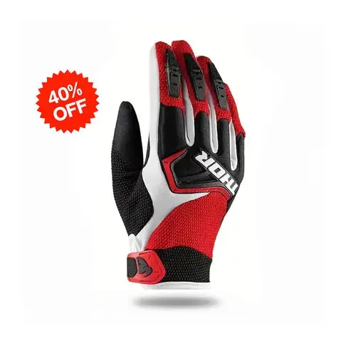Thor Spectrum Motocross Gloves – Red | Mtb & Cycling Gloves Kuwait 1