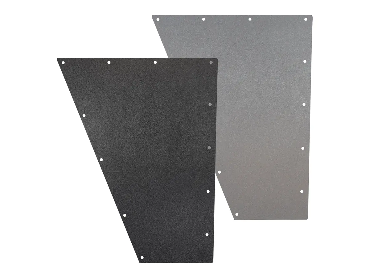 Abs Plastic Trim Panel - Left Rear Front Half [Vanagon Non-Camper] 1