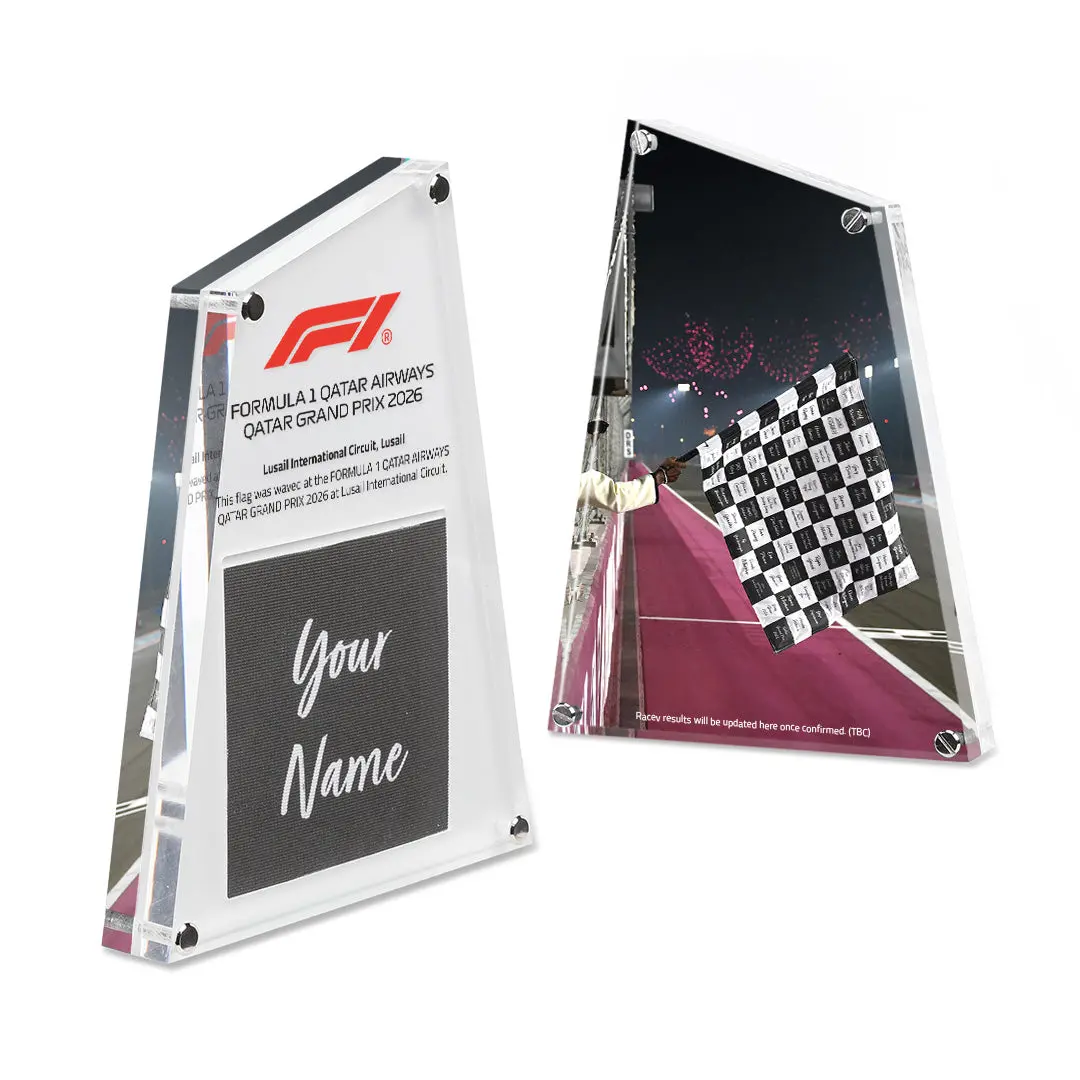 Own The Chequered Flag - 2026 Qatar Grand Prix 1