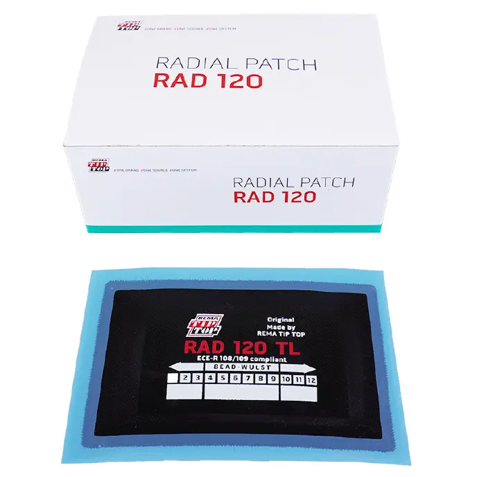 Rema Tip Top - Radial Patch - Rad 120 Tl (Box Of 10) 1
