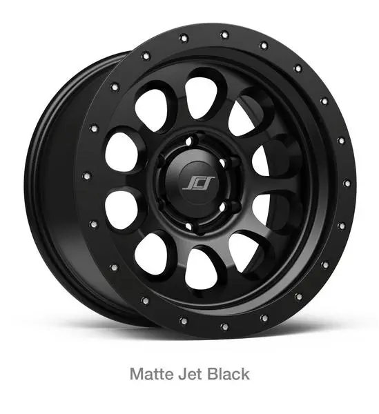 Stealth Custom Series Ray10 Matte Jet Black 17X8.5-10  Set Of 4 1