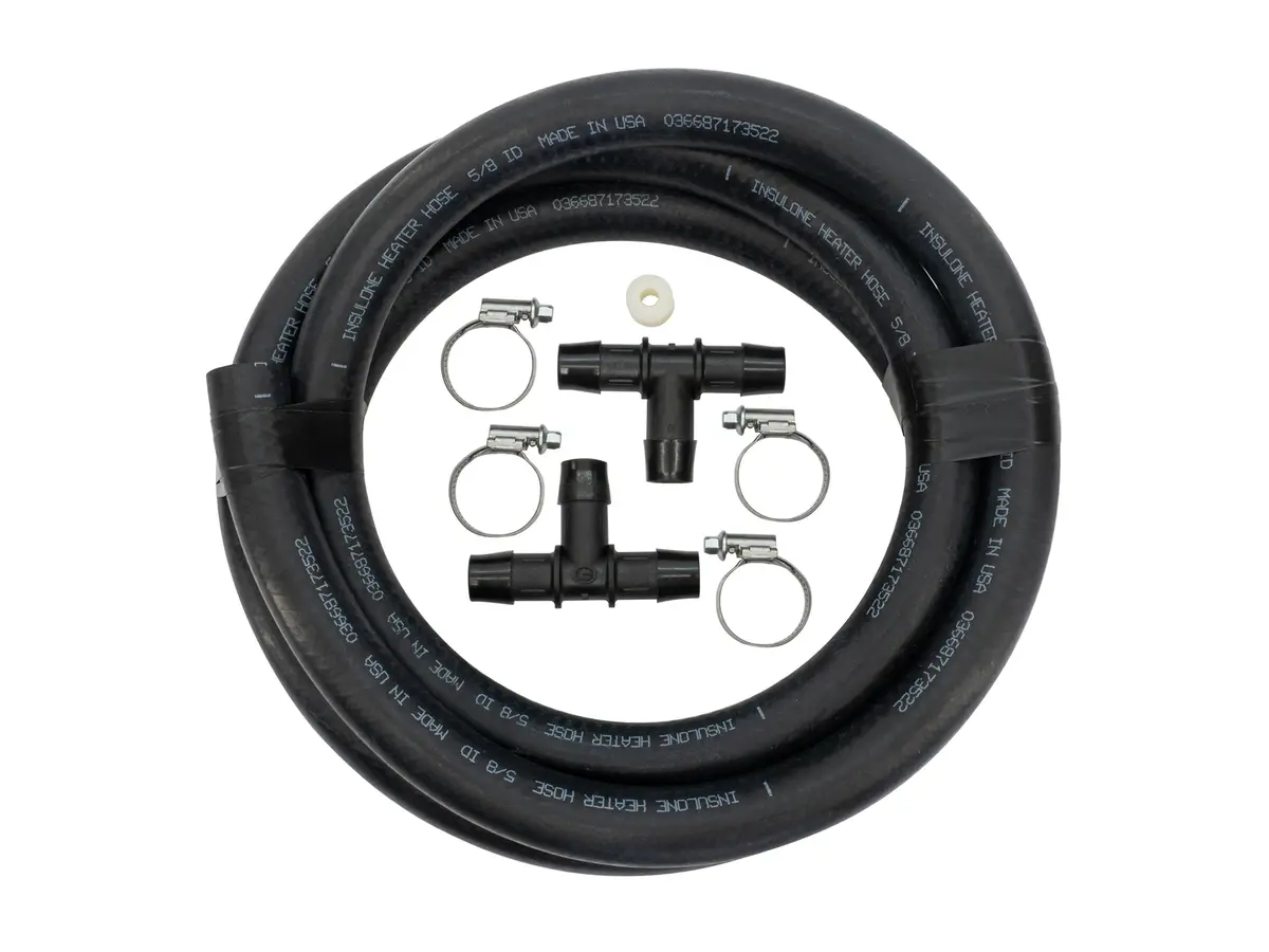 Rear Heater T-Fitting And Hose Replacement Kit 1