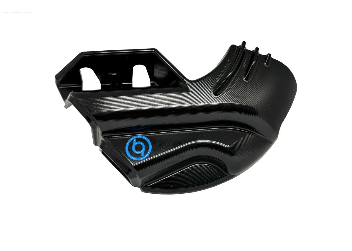 Race Duct-S6 Cnc 1O1 Factory Black | Vespa Et2/Et4/Lx/Lxv/S/946/Gts/Gts Super/Gtv/Gt 60/Gt/Gt L 50-300Cc 2T/4T 1