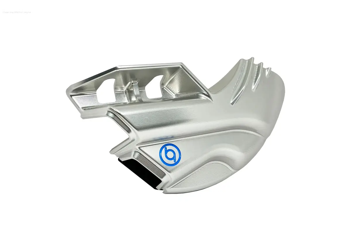 Race Duct-S6 Cnc 1O1 Factory Silver | Vespa Et2/Et4/Lx/Lxv/S/946/Gts/Gts Super/Gtv/Gt 60/Gt/Gt L 50-300Cc 2T/4T 1