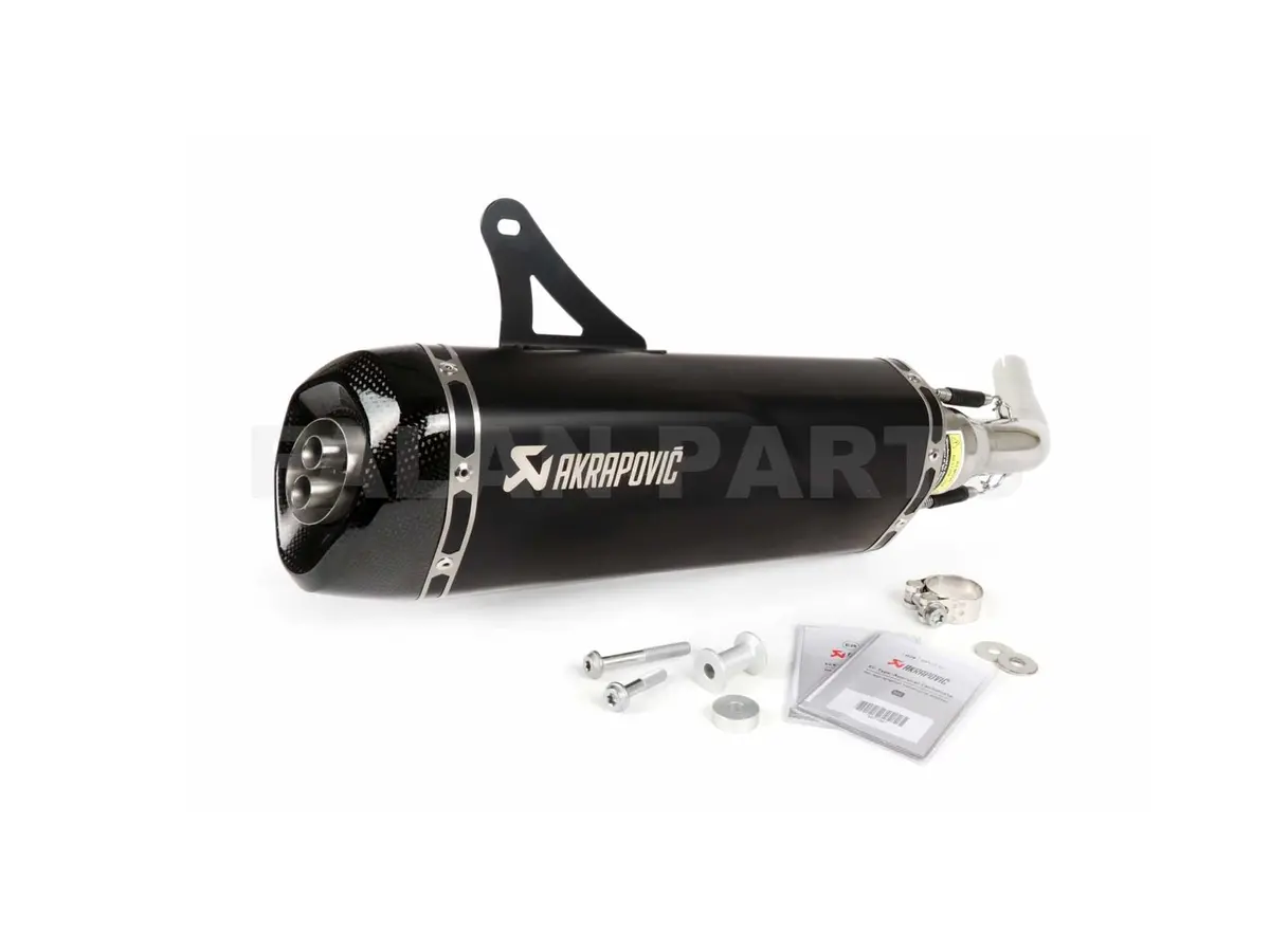 Racing Exhaust Akrapovic Black Edition 2020 | Vespa Gts/Gts Super/Gtv/Gt 60 125-300Ccc I.E. 4T 1