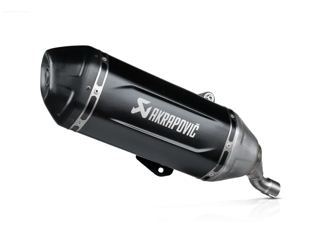 Racing Exhaust Akrapovic Slip-On S-Ve125so4-Hwssbl | Vespa Gts/Gts Super/Gts Super Sport/Gts Supertech 125Cc (`24-) Euro5+ 1