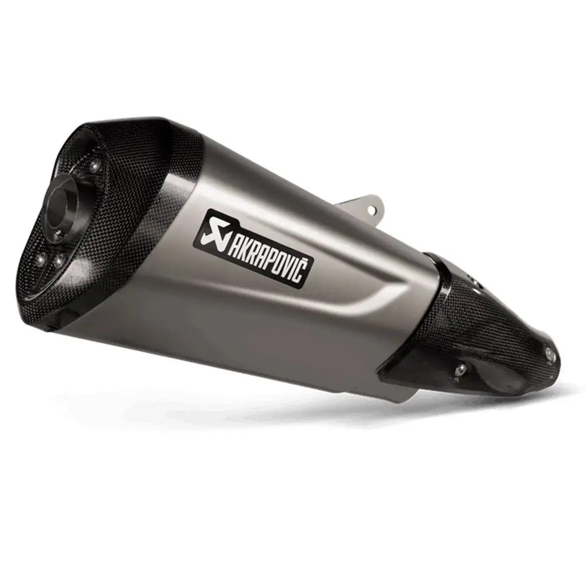 Racing Exhaust Akrapovic "Slip-On" Silver | Vespa Gts/Gts Super/Gtv 300Ccm Hpe 1