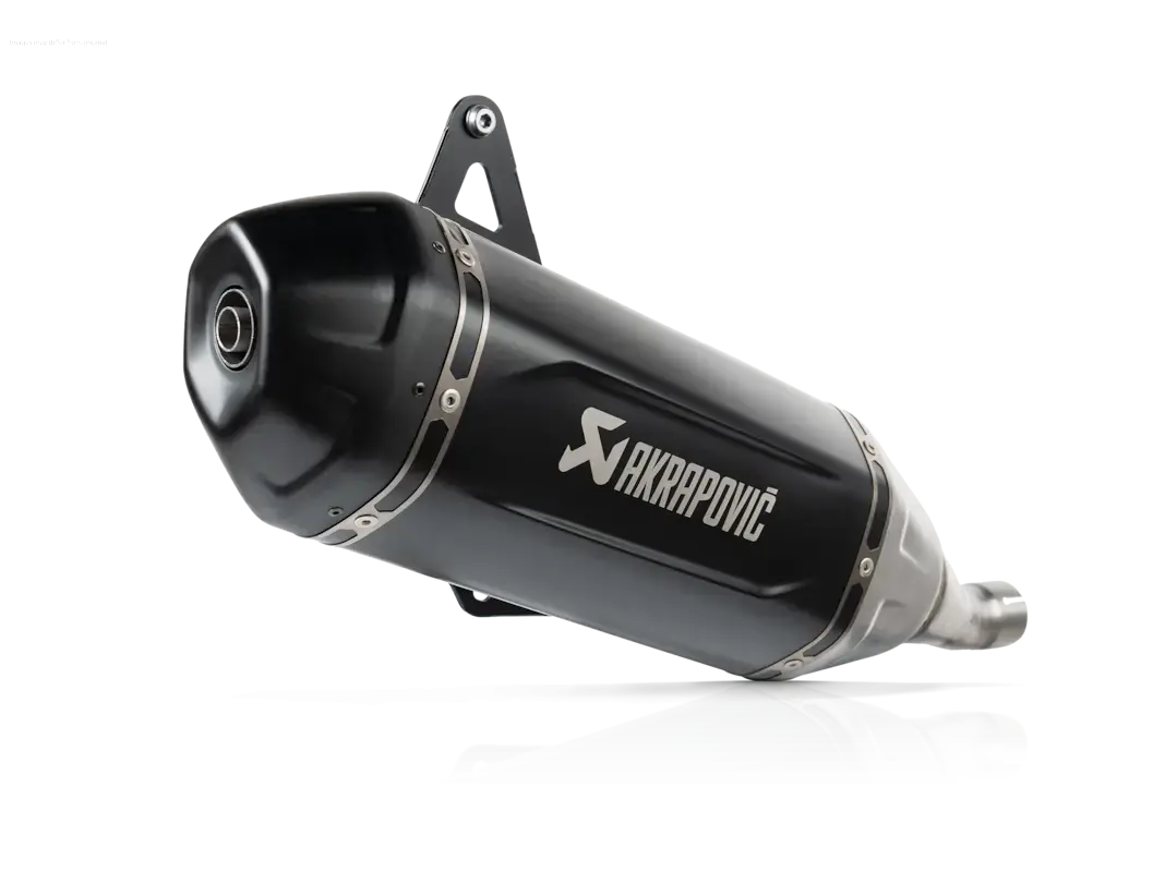 Racing Exhaust Akrapovic "Slip-On" Black | Vespa Gts/Gts Super/Gts Super Sport/Gts Supertech 310 Cc Hpe (`24-) 1