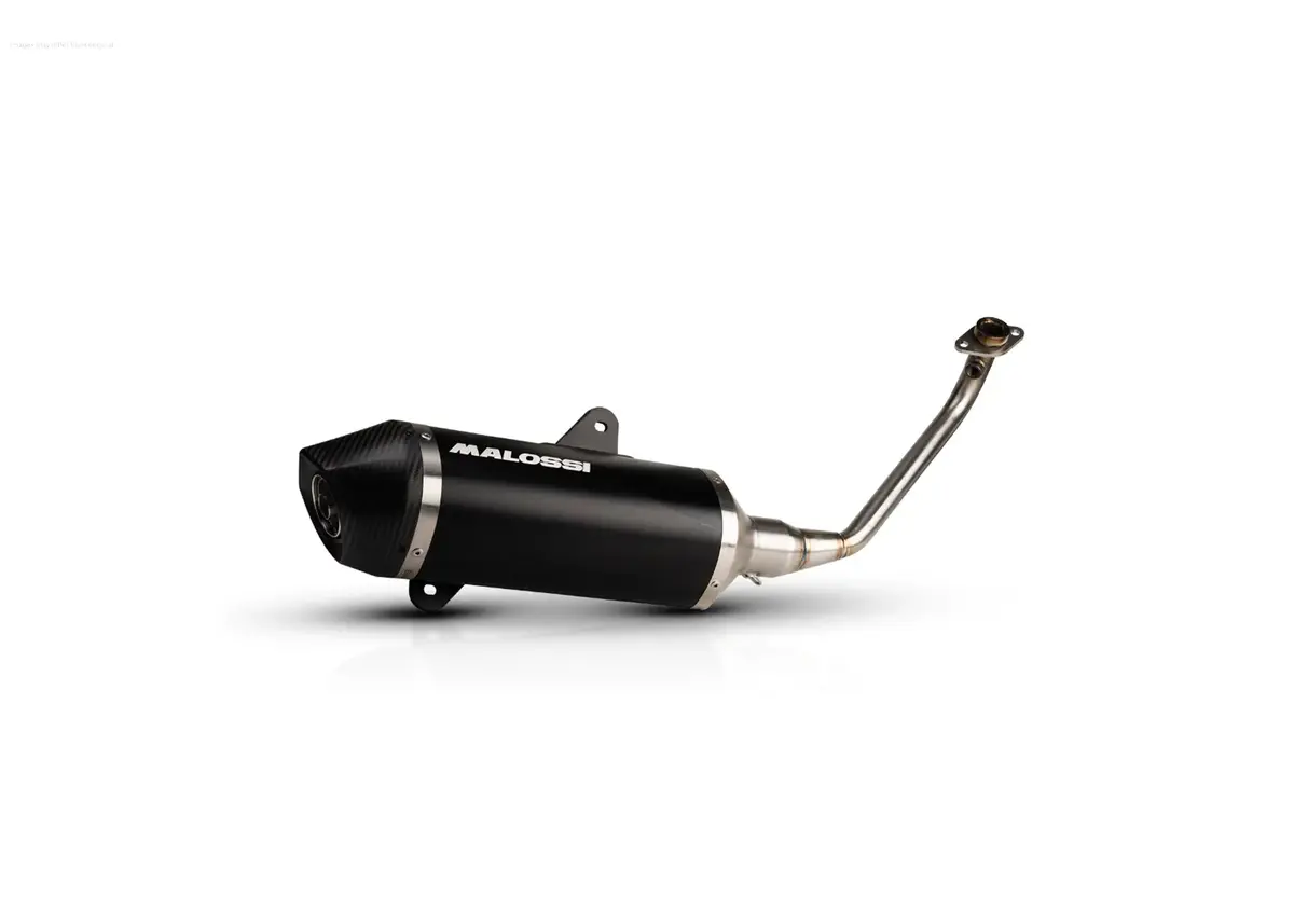 Racing Exhaust Malossi Rx Black Edition 3219646.K0 | Vespa Gts/Gts Super 125Cc 4T Lc Iget (`20-) 1