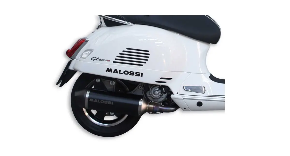 Racing Exhaust Malossi Rx Black Edition | Vespa Gts/Gts Super/Gtv/Gt 60 125-300Ccm I.E. 4T Lc (-`16) 1
