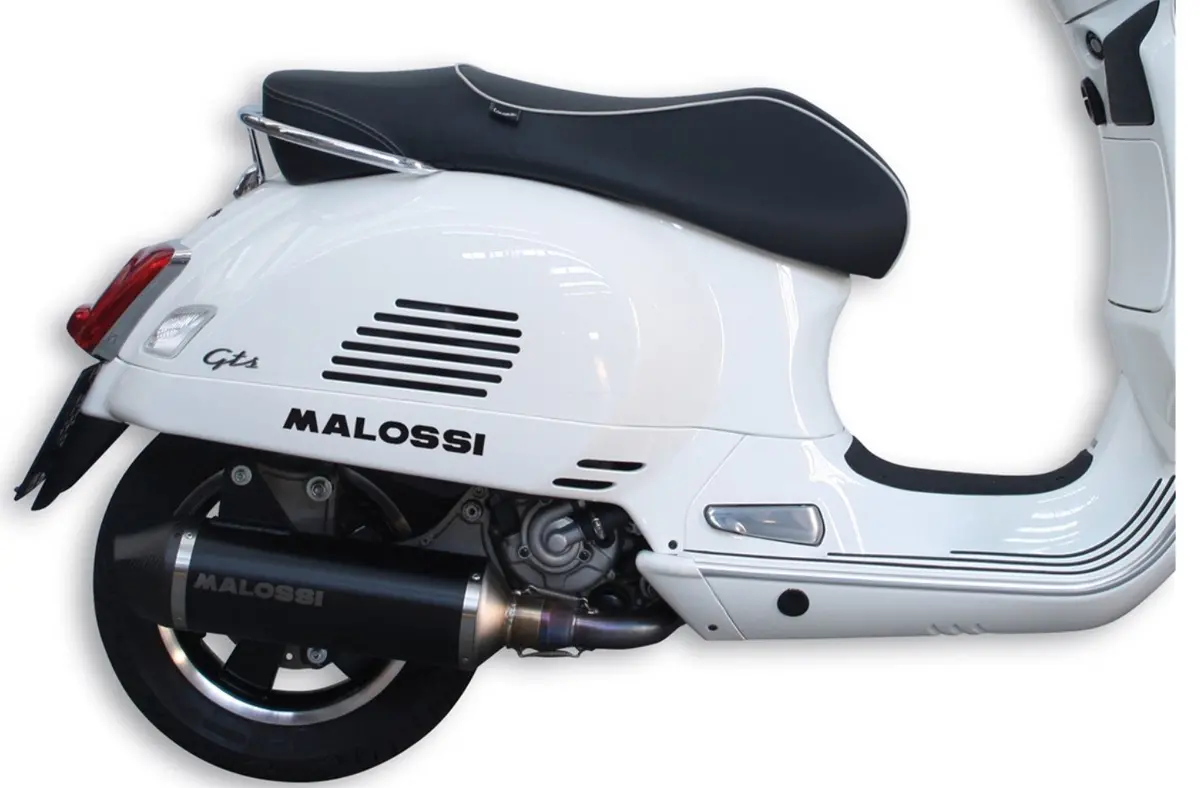 Racing Exhaust Malossi Rx Black Edition | Vespa Gts Models 300Cc (`16-`20) E4 2