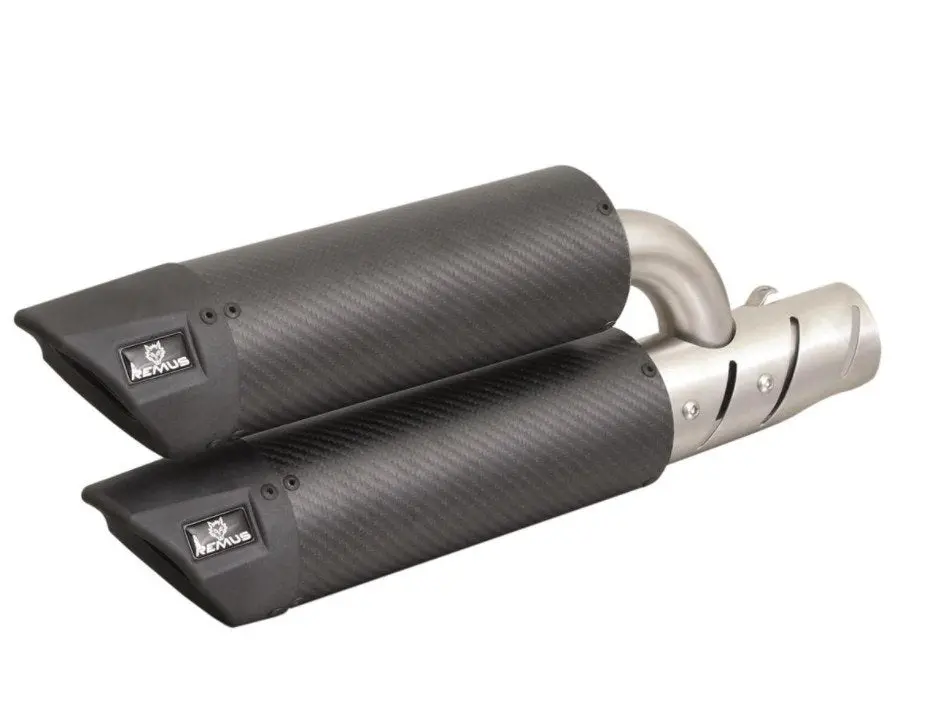 Racing Exhaust Remus Dual Flow Carbon | Vespa Gts Models 300Cc (`16-`20) Euro4 1