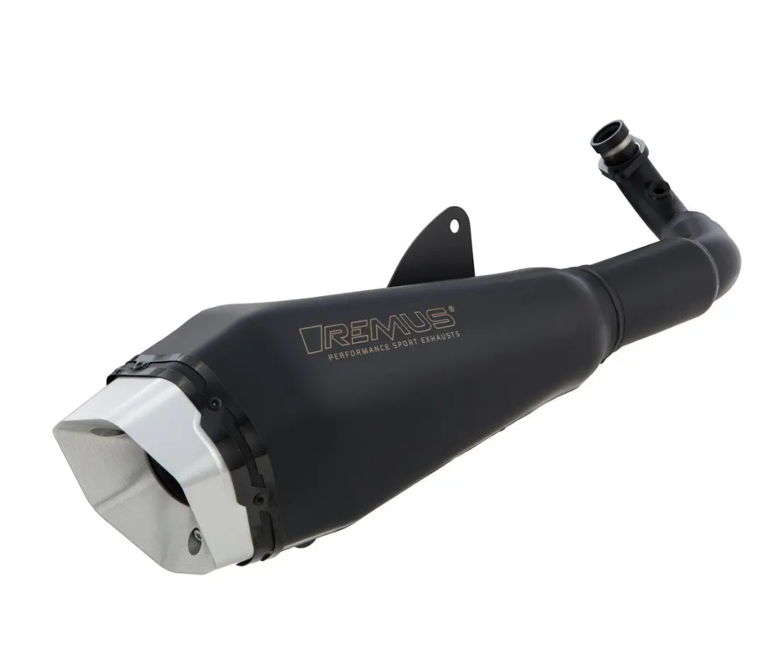 Racing Exhaust Remus Rs Black | Vespa Gts Models Hpe 300Cc (`20-) E5 1