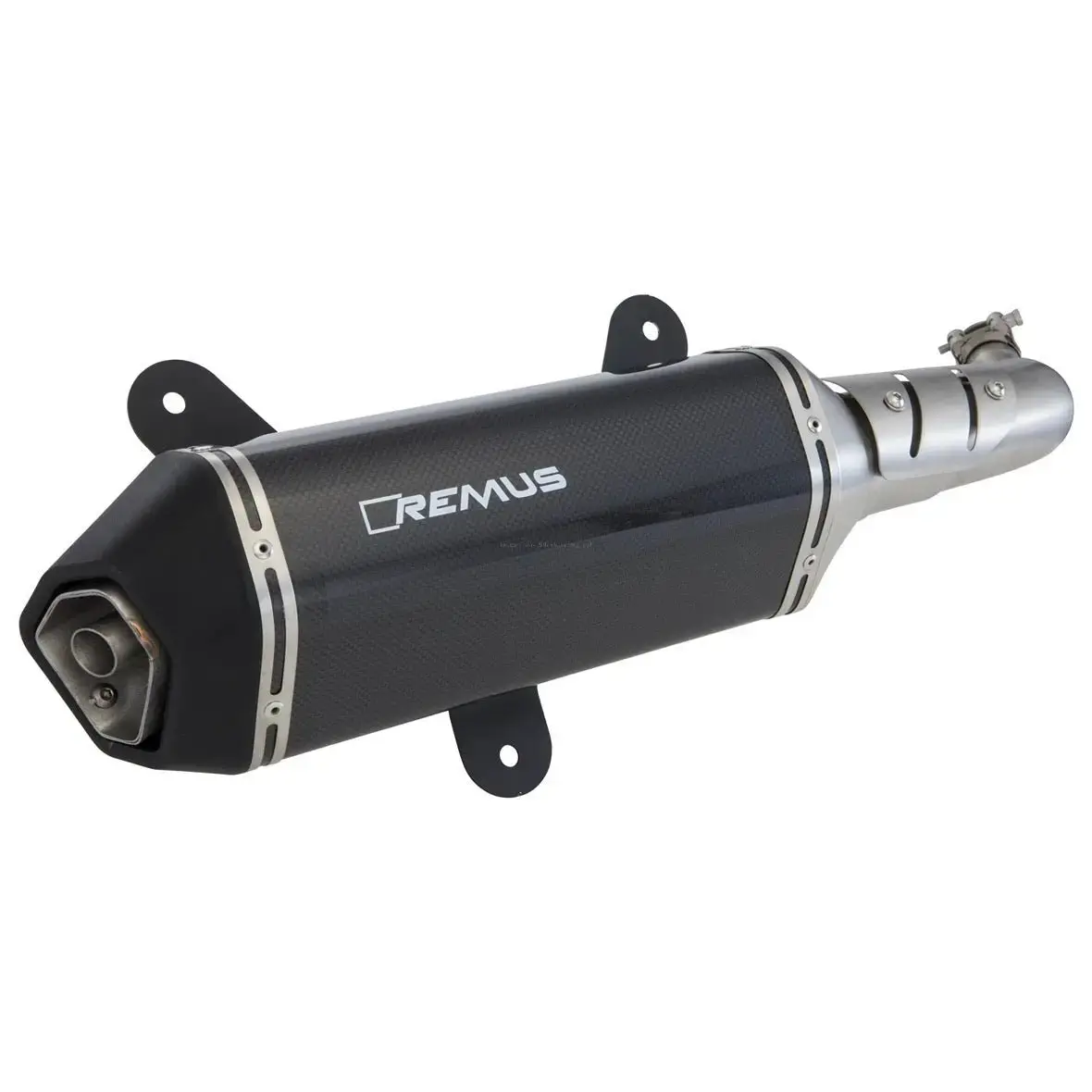 Racing Exhaust Remus Slip On Black Carbon | Vespa Gts/Gts Super 300Cc (`16-) Euro4 1