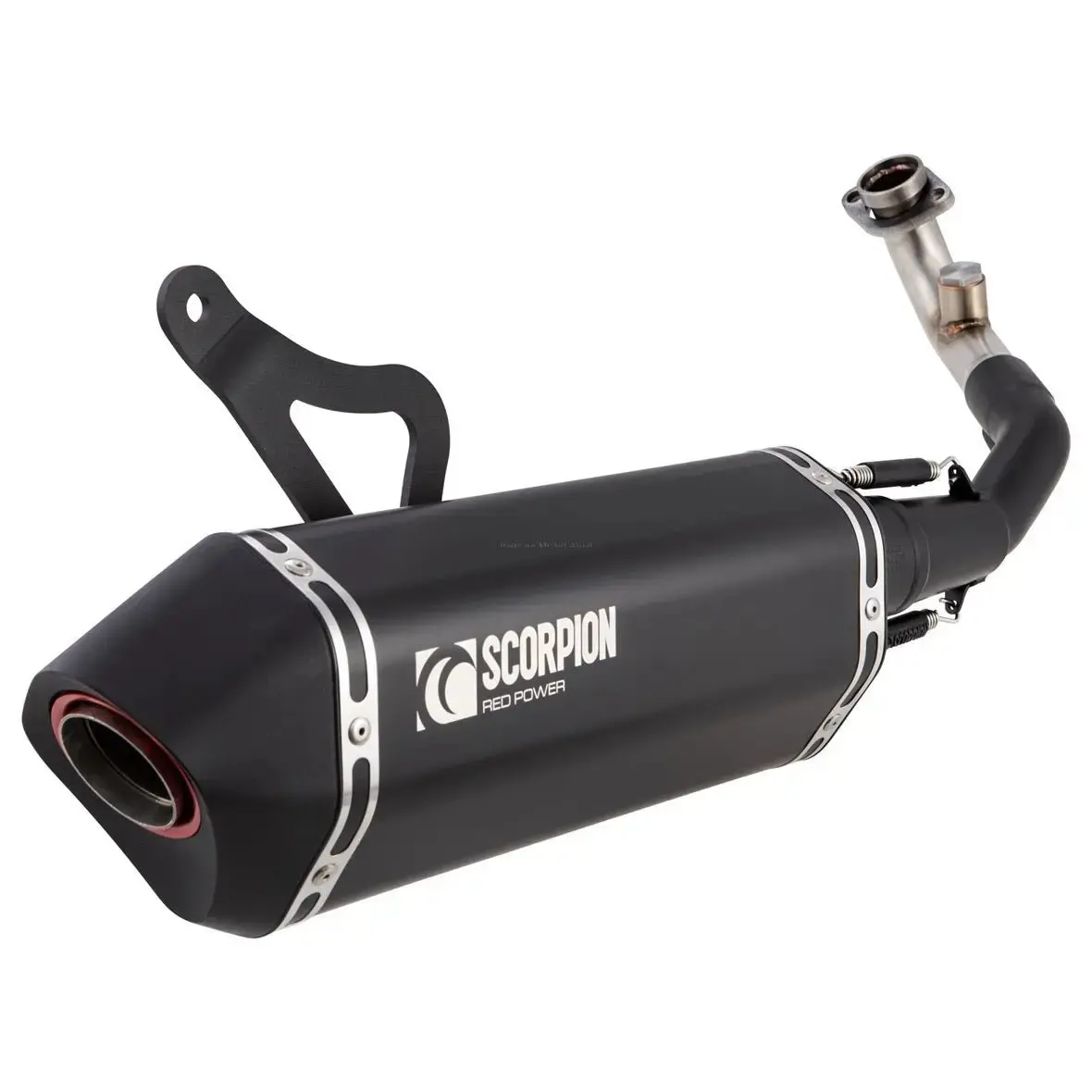 Racing Exhaust Scorpion "Red Power" Black Edition | Vespa Gts 125-300 (-'16) E3 1