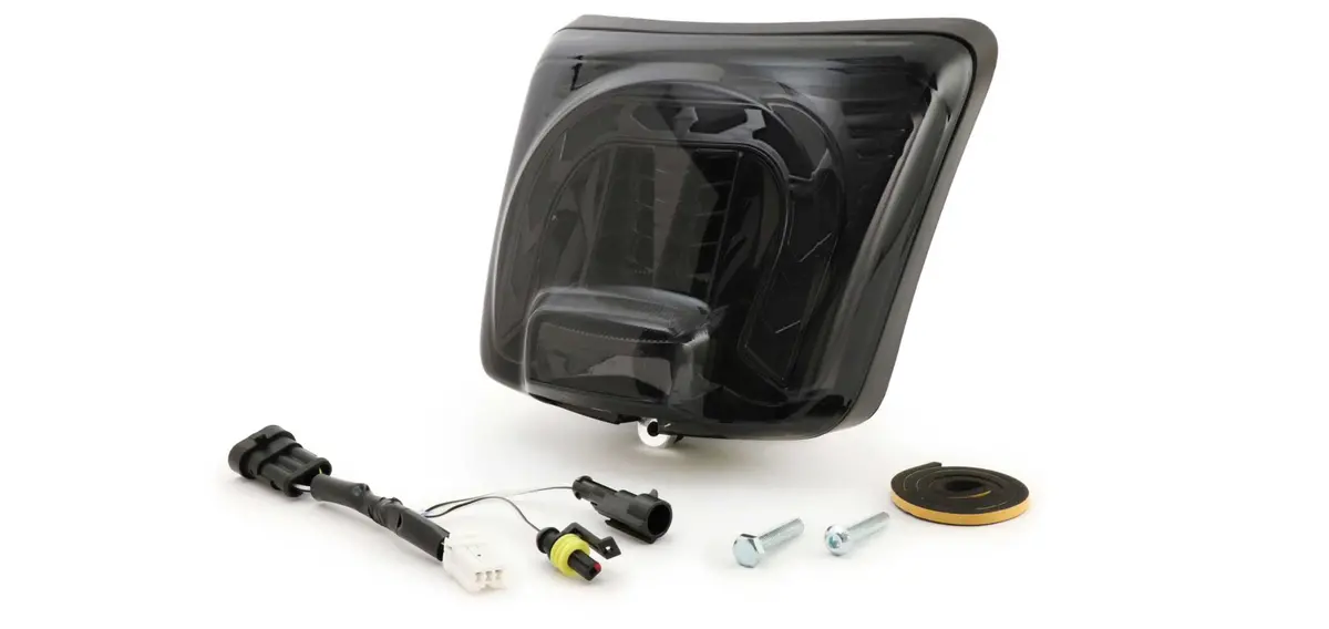 Rear Light Moto Nostra Matt Black | Vespa Gts 125-300Cc 1