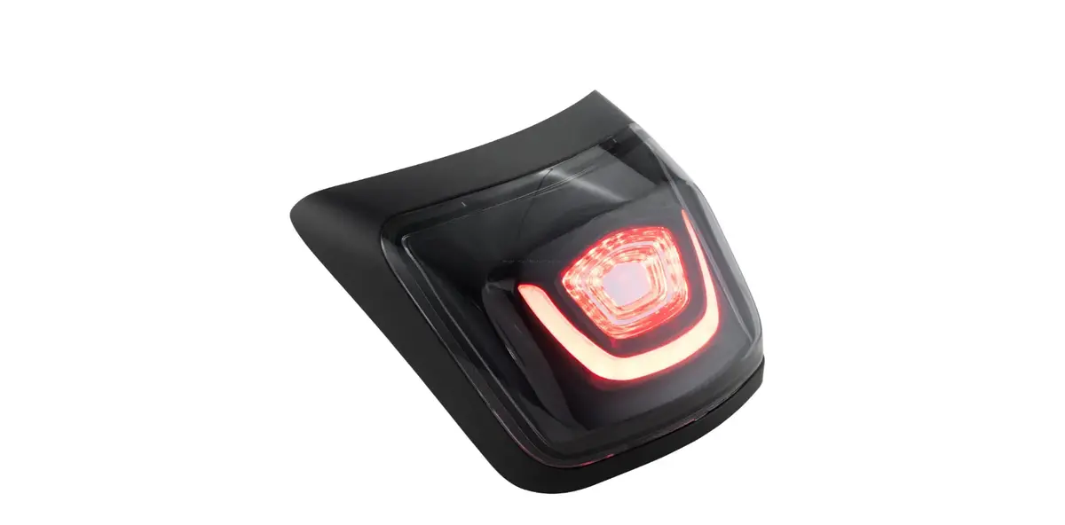 Rear Light Sip Led Matt Black | Vespa Gts/Gts Super/Gtv 125-300Cc (2023-) 1