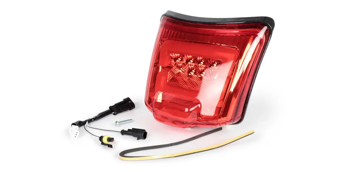 Rear Light Including Frame Moto Nostra Carbon Style | Vespa Gts 125-300Cc 1