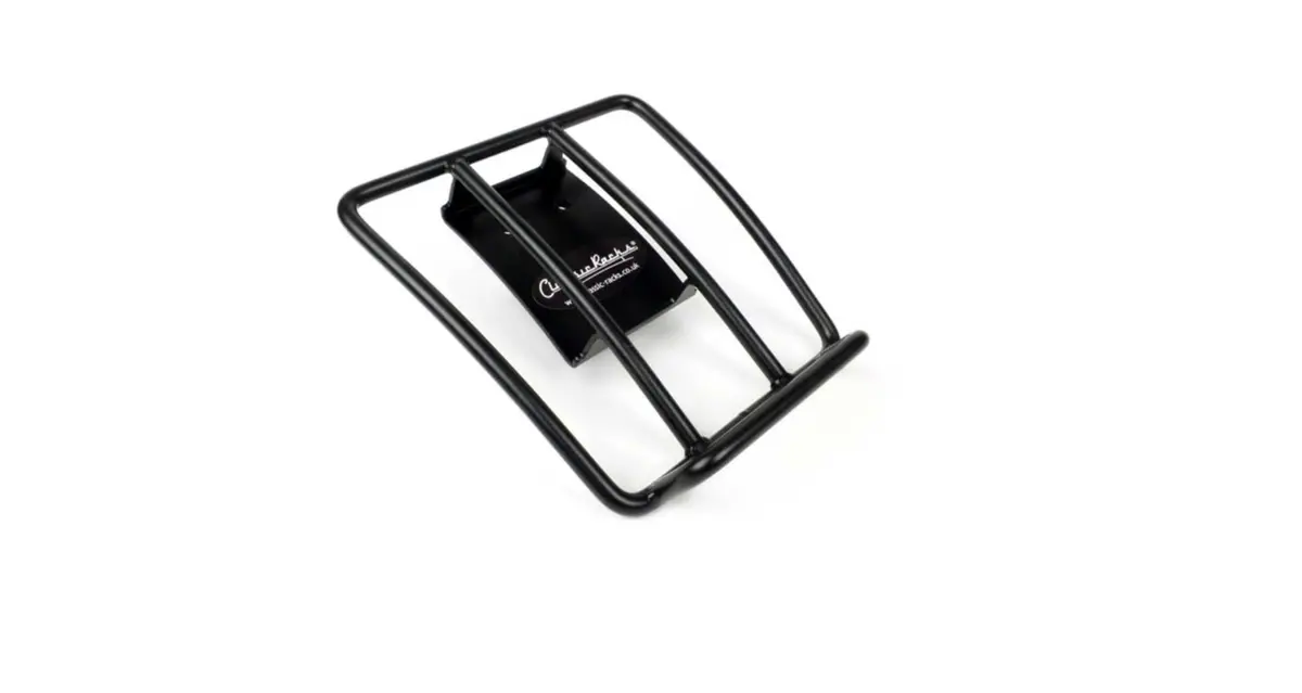 Rear Rack Classic Racks Matt Black | Vespa Gts/Gtv/Gt/Gtl 125-300Cc (2014) 1
