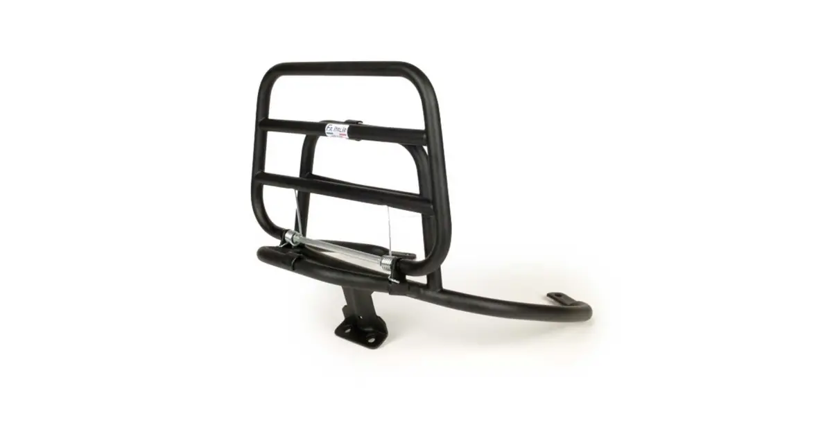 Rear Rack Fold Down Fa Italia Matt Black | Vespa Gt/Gtl/Gtv/Gts 125-300Cc 1