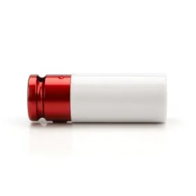 Deep Socket W/ Plastic Cover - 1/2" Drive - 21Mm (Red) 1