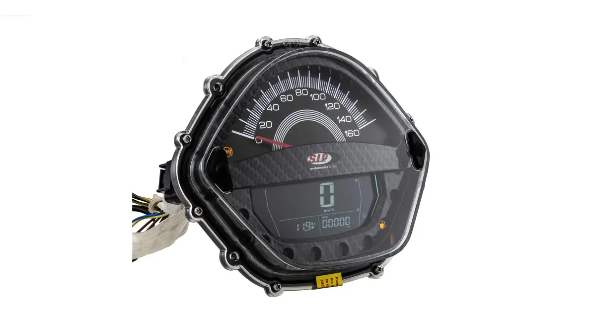 Speedometer / Rev Counter Sip Carbon | Vespa Gts 250Cc (-`13) 1