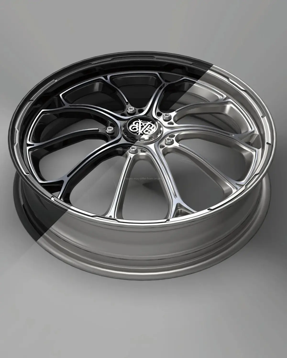 Rim Set Cnc Venomeni Bvb-Amr5 13" Limited Silver | Vespa Gts/Gts Super/Gtv/Gt 60/Gt/Gt L 125-310Cc 1