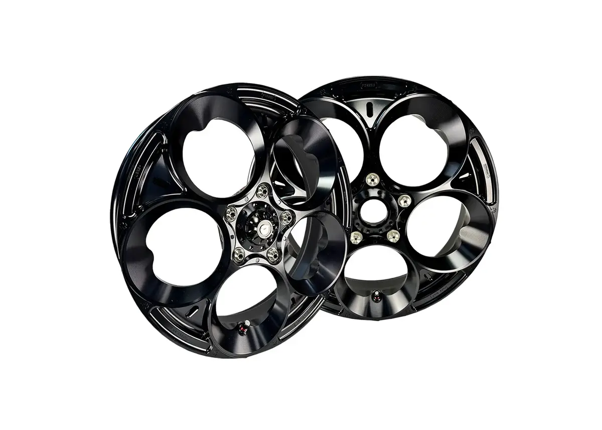 Rim Set Maru's Factory W225 Black | Vespa Gts/Gts Super/Gtv/Gt 60/Gt/Gt L 125-300Cc 1