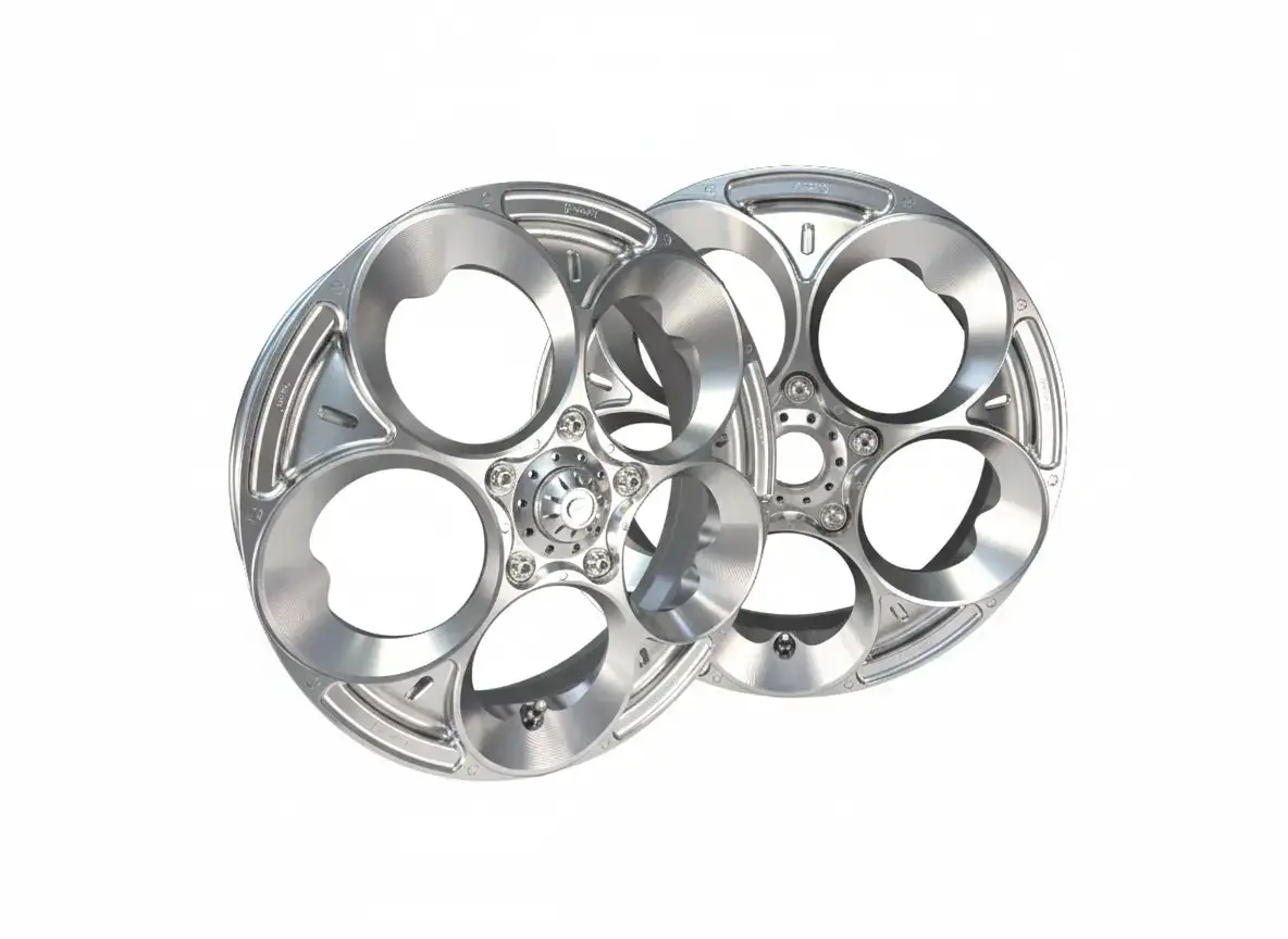 Rim Set Maru's Factory W225 Silver | Vespa Gts/Gts Super/Gtv/Gt 60/Gt/Gt L 125-300Cc 1