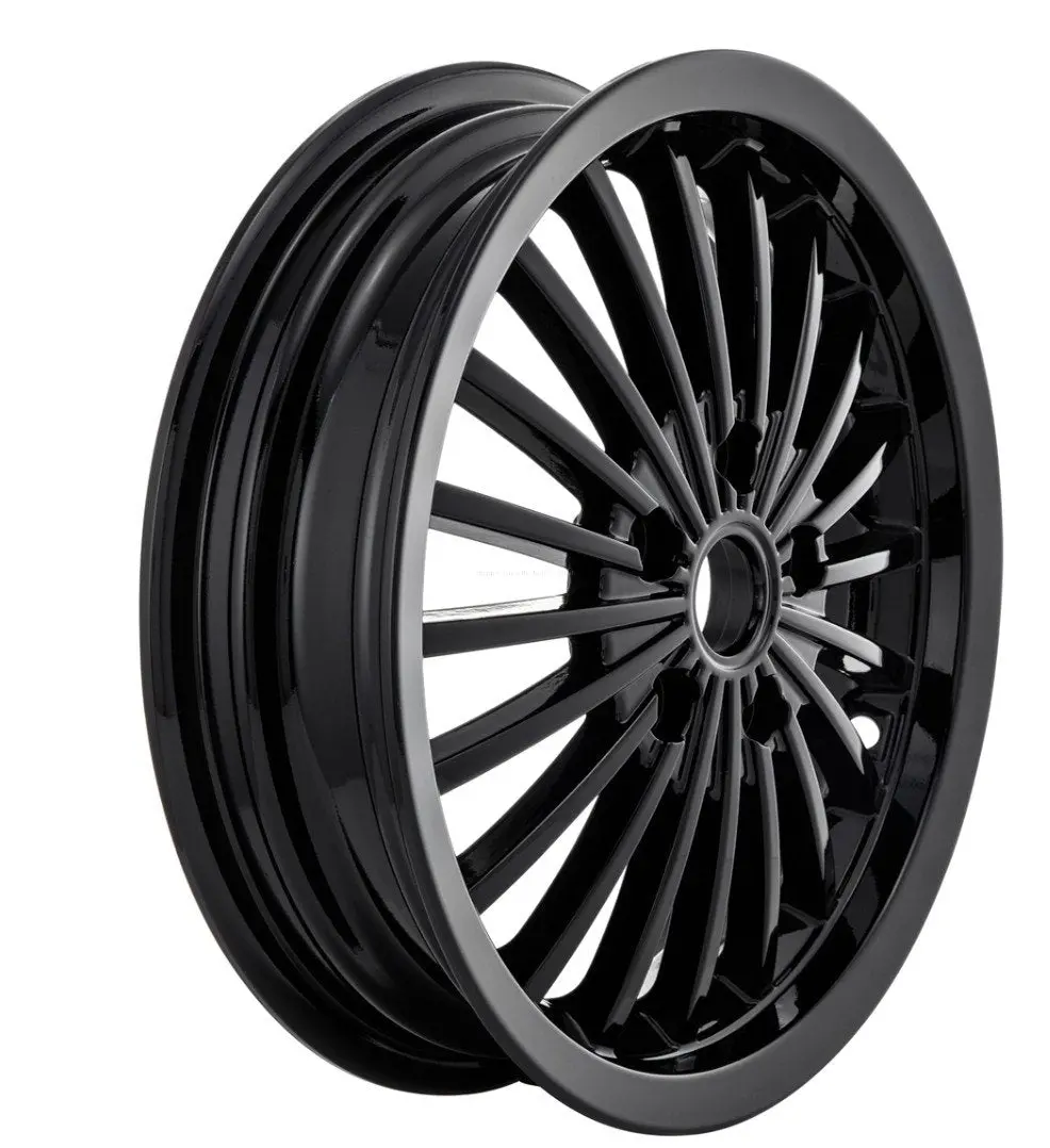 Rim Front/Rear Sip Gloss Black | Vespa Gts/Gts Super/Gtv/Gt 60/Gt/Gt L 125-300Cc 1
