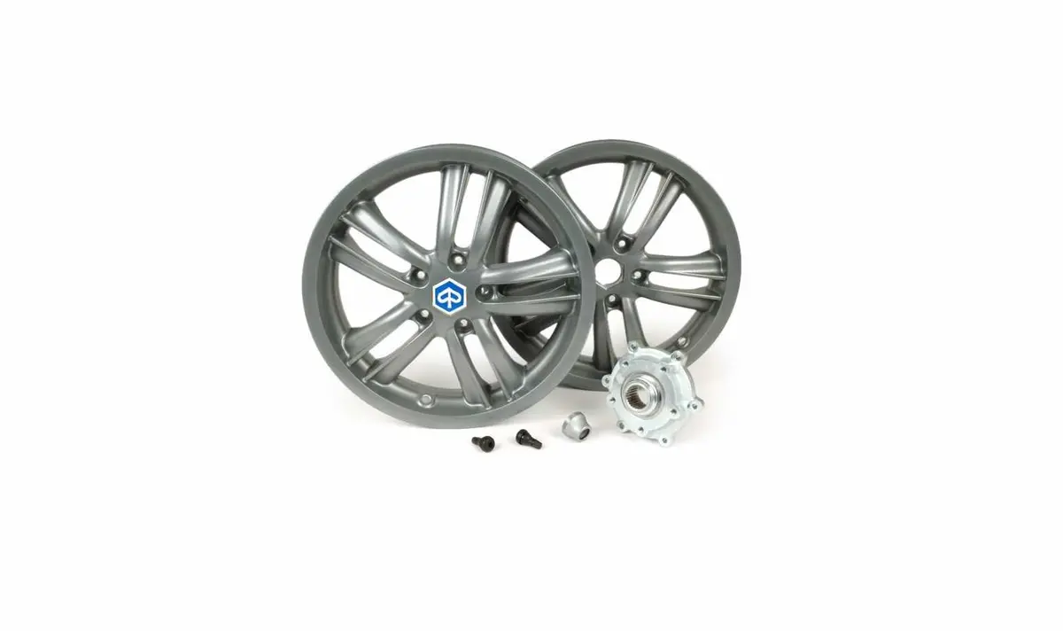 Rims Set Piaggio Silver | Vespa Gt/Gts/ Gtl/Gtv 125-300Cc 1