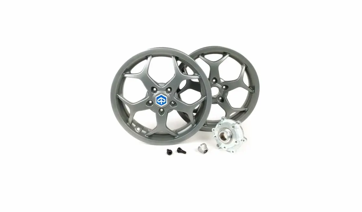 Rims Set Piaggio Silver | Vespa Gt/Gts/ Gtv/Gtl 125-300Cc 1