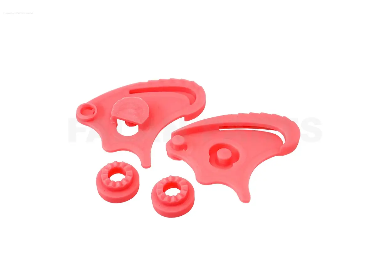 Roof Boxer V8 Helmet Clip Set Pink 1