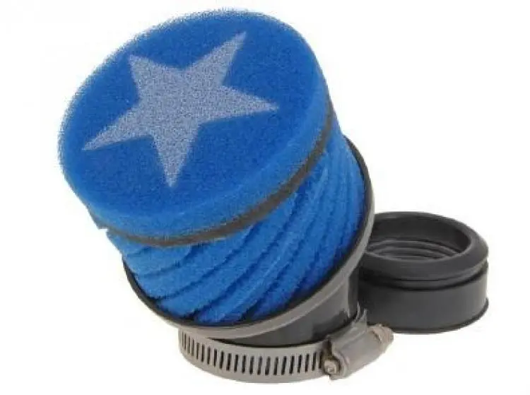 Stage6 Racing Air Filter For Keihin,Oko,Stage 6 Pwk Style Carbs 48Mm "Blue" 1