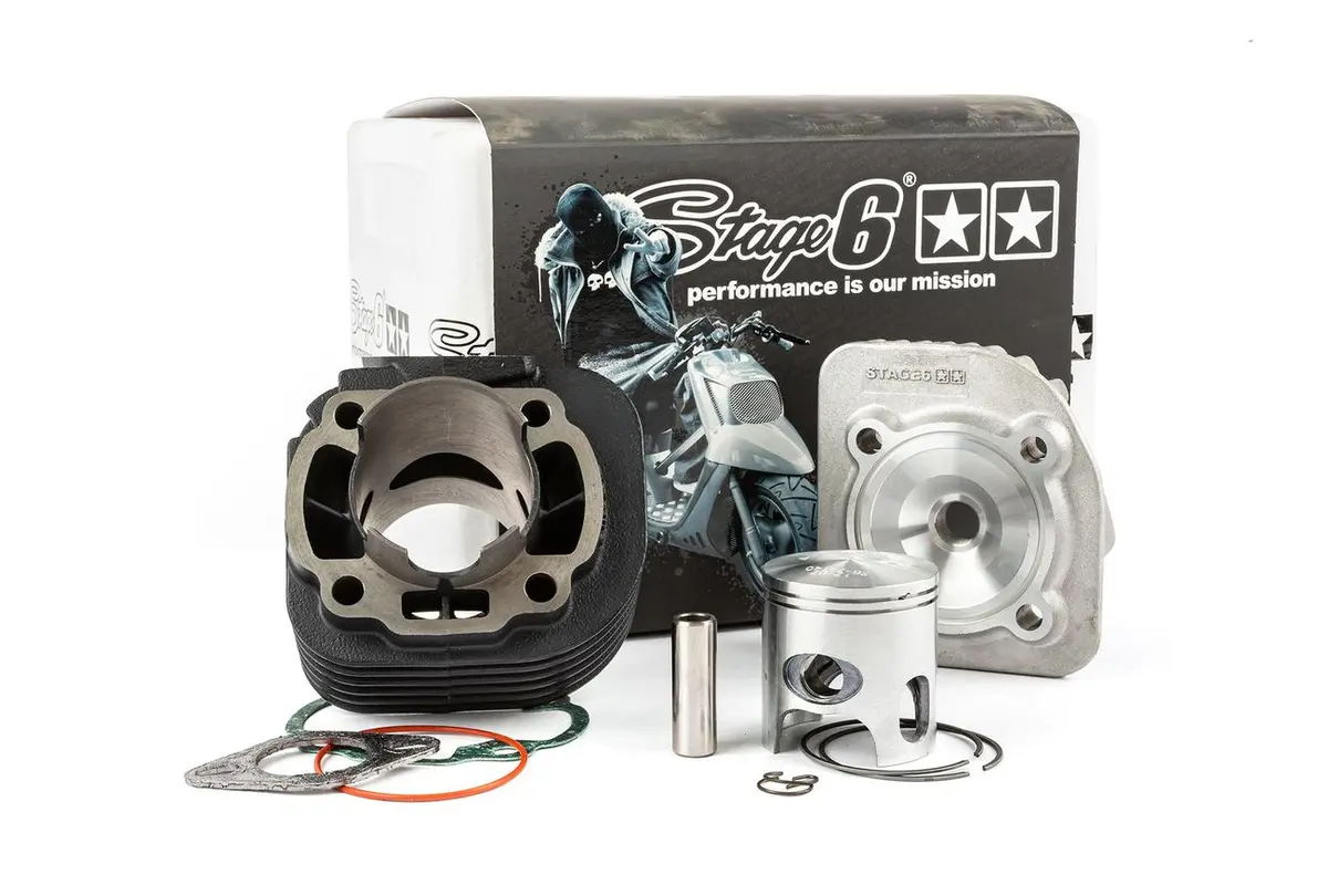 Stage 6 Streetrace 70 For Cpi, Keeway Fact, Vento Triton, Minarelli Horizontal 12Mm Wrist Pin 1