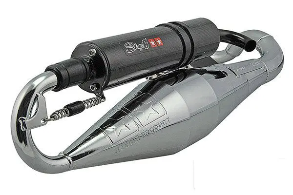 Stage 6 Pro Replica Chrome Carbon Minarelli Horizontal 1