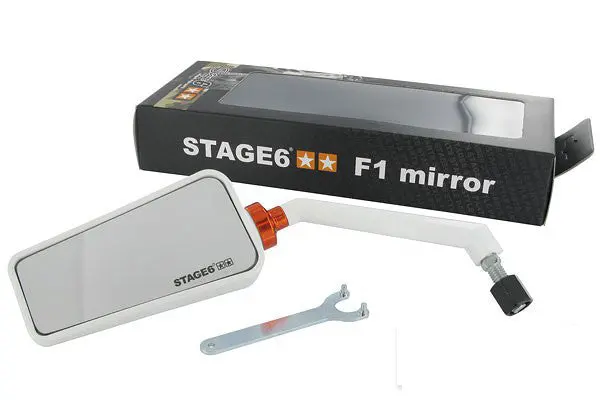 Stage6 F1 White Mirror Left 8Mm 1
