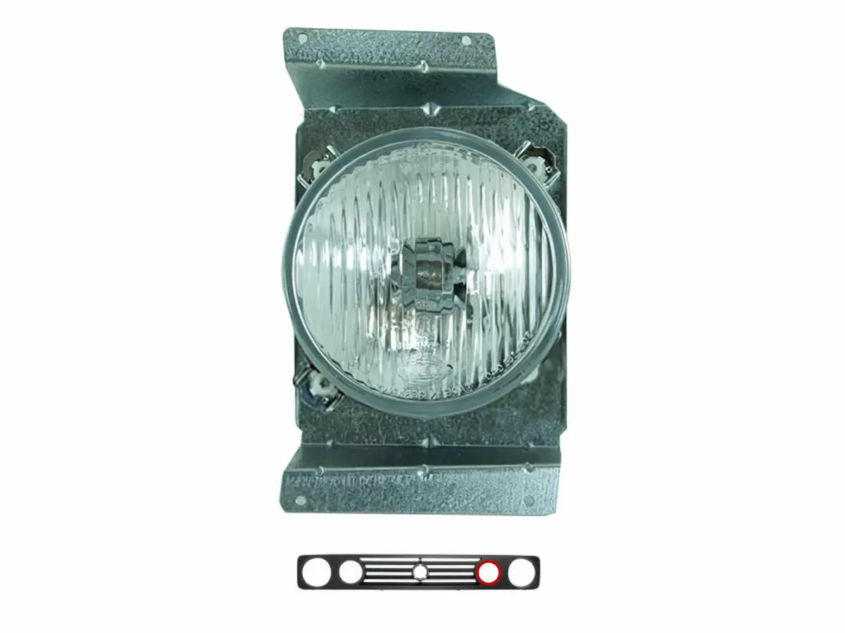 High Beam Assembly - Driver Side (South African Grille) 1