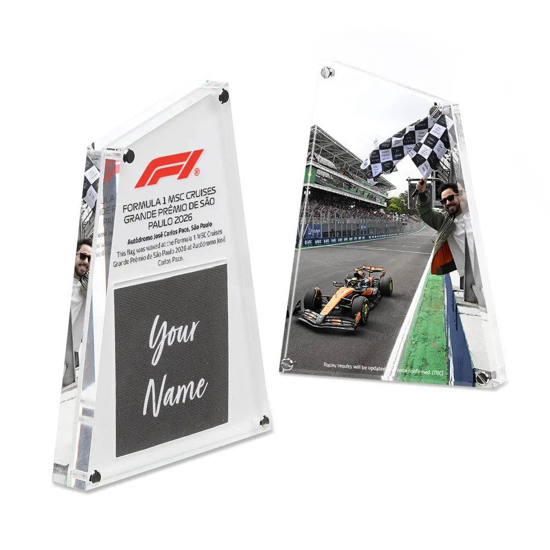 Own The Chequered Flag - 2026 Sao Paulo Grand Prix 1