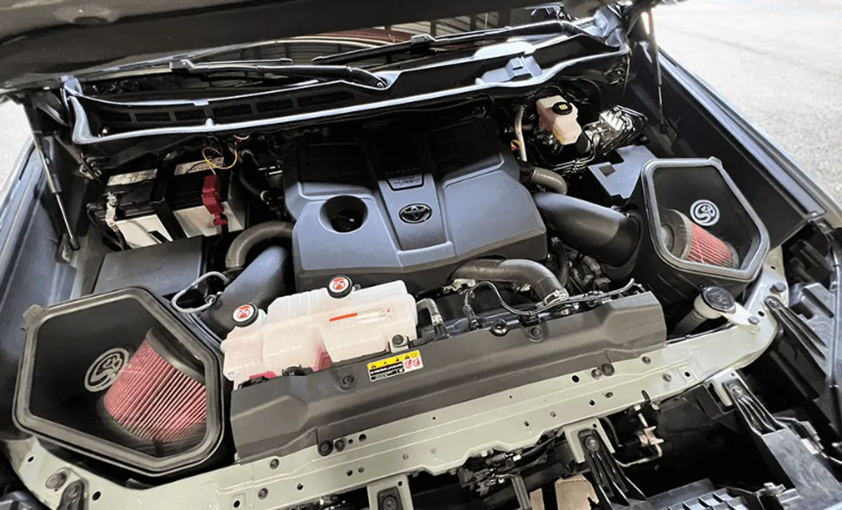 S&B Cold Air Intake Kit For 2022-2024 Toyota Tundra, 2023-24 Sequoia V6 3.4L And 3.4L Hybrid 75-5163 2