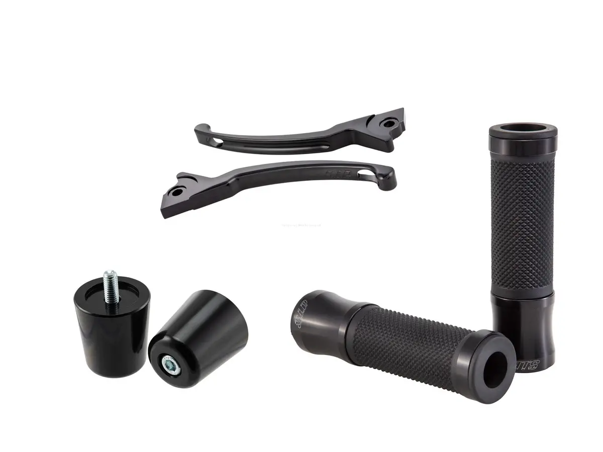 Sip Xl Accessories Pack Gloss Black | Vespa Gts Models 125/300Cc 1