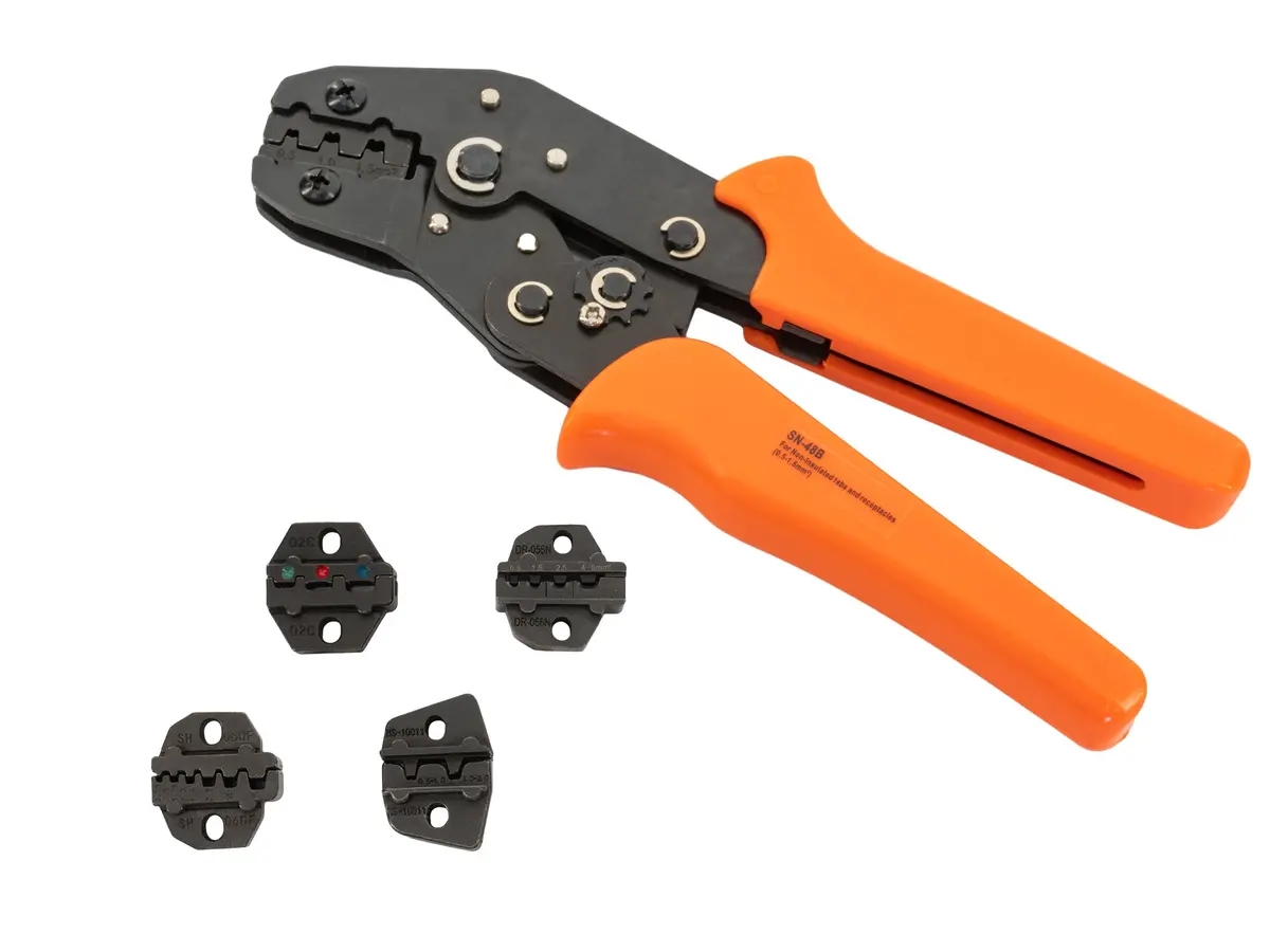 Wire Crimp Tool With Extra Jaws 1