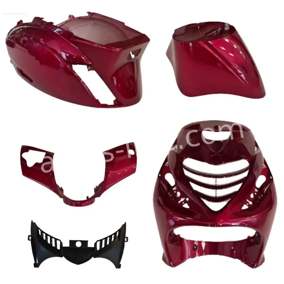 Panel Kit High Gloss Candy Red | Piaggio Zip 2000/Sp Models 1