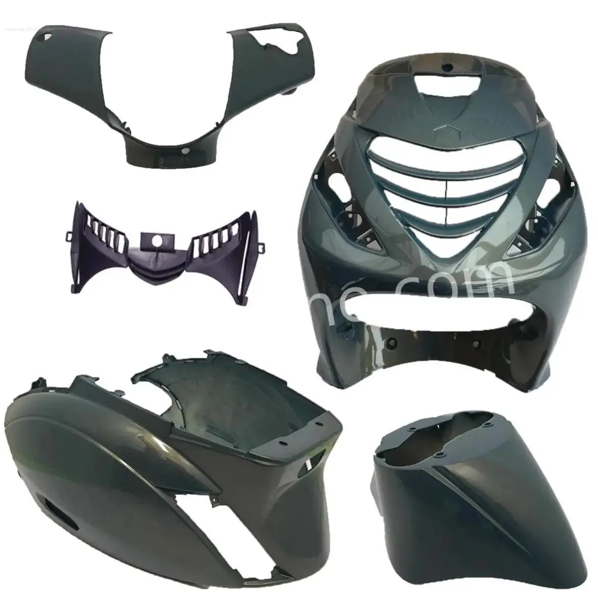 Panel Kit High Gloss Blue-Gray | Piaggio Zip 2000/Sp Models 1