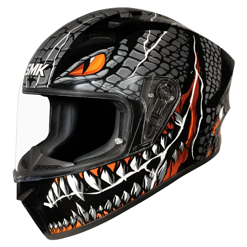 Smk Stellar Taotei Gl267 Full-Face Helmet | Motovile Kuwait 1
