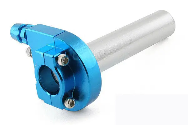 Str8 Blue Anodized Throttle 1